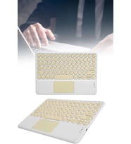 Android ve İOS Uyumlu Bluetooth Klavye Touchpad Slim Kablosuz Wifi Q Klavye