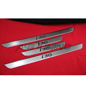 Hyundai i30 Krom Kapı Eşiği Tk 2008-2012 4Kapı Paslanmaz Çelik