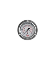 0-2,5 Bar Ø63 Mm Ön Flanşlı Gliserinli Manometre