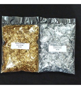 GLİTTER EPOKSİ REÇİNE SANATSAL EL İŞİ KIRPIK GÖRÜNÜMLÜ GLİTTER NAİL ART MAKYAJ SİM SET 60 GR (Gold)