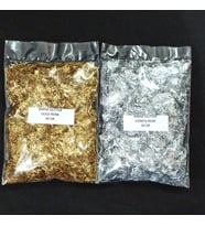 GLİTTER EPOKSİ REÇİNE SANATSAL EL İŞİ KIRPIK GÖRÜNÜMLÜ GLİTTER NAİL ART MAKYAJ SİM SET 60 GR (Gold)