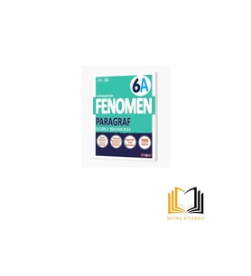 paraf yayınları Paraf Yayınları  Fenomen Okul Yayınları 6. Sınıf Paragraf Fenomen A Soru Bankası (Çok Renkli)