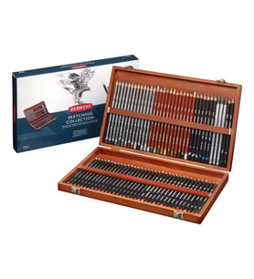 Derwent Sketching Pencils Çizim Kalemi Seti 72'li Ahşap Kutu 