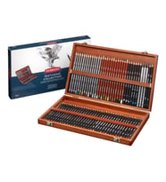 Derwent Sketching Pencils Çizim Kalemi Seti 72'li Ahşap Kutu 