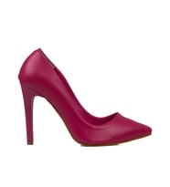 Trend Adımlar Fuşya Kadın İnce Topuklu Sivri Burun Stiletto