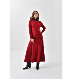 Ftz Women Kadın Etekli Takım Bordo 20530