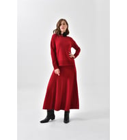 Ftz Women Kadın Etekli Takım Bordo 20530