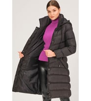 Z6719 DEWBERRY BAYAN KABAN-SİYAH