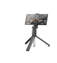 Telefon Tripodu Ve Selfie Çubuğu Seti Bluetooth 5.0 Kumandalı 100 Cm - Siyah ND1042