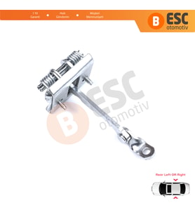 Peugeot 607 9D 9U 1999-2010 9181F5 İçin Arka Sağ veya Sol Kapı Gergisi