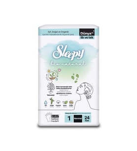 Sleepy Bio Natural Premium Plus Normal Ped 24 Adet