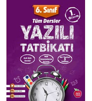 Newton Yayınları 6.Sınıf Yazılı Tatbikatı 1.Dönem Tüm Dersler Yeni