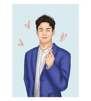 Monsta X - Shownu Tablo Ahşap Poster Dekoratif Kod3152