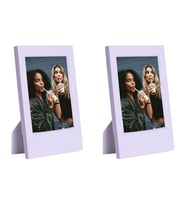Instax Mini Film Uyumlu Lila 2'li Klasik Fotoğraf Çerçeve Seti
