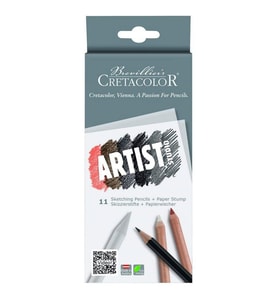 Cretacolor Artist Studio Sketching Pencils 11 Parça Çizim Kalemi Seti (465 11) 