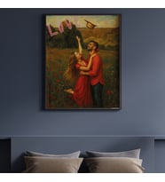 Kişiye Özel Sevgiliye Fotoğraf Tablo / Sevgililer Günü / 14 şubat / Kişiye özel hediye / Sevgiliye Hediye / tablo / çerçeveli poster (Ahşap)