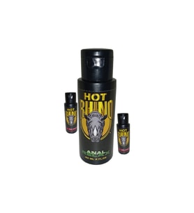 Hot Rhino Anal Relax Cream 3 Adet 60 ml Anal Rahatlatıcı Ağrı Kesici Gevşetici Anal Açıcı Krem