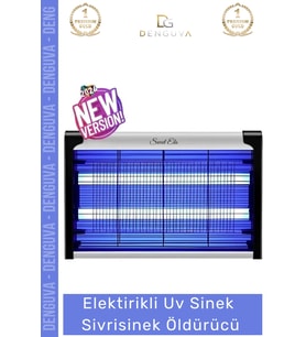 #SinekÖldürücü 37x25cm 6w 2000v Çift Floresan Mor Işık Etkili Kaliteli Askılı Sinek Sivrisinek Öldür
