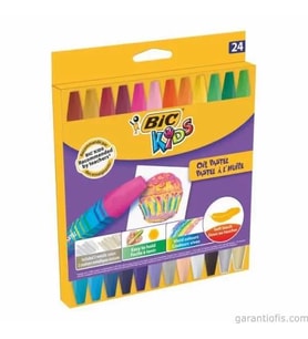 BİC KİDS 24 Renk Altıgen Yağlı Pastel Boya (926447)