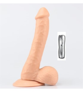 22 cm Titreşimli Realistik Penis