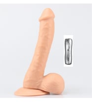 22 cm Titreşimli Realistik Penis