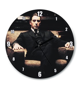 Cakatablo The Godfather Al Pacino Koltukta Duvar Saati