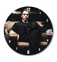 Cakatablo The Godfather Al Pacino Koltukta Duvar Saati