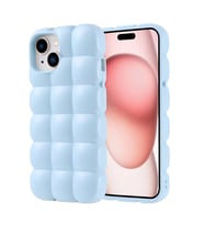 Apple iPhone 15 Kılıf Parlak Esnek Silikon Zore Dom Dom Kapak