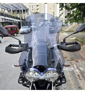 MOTOCAM Moto Guzzi V85 Ön Cam 2019-2023 Model 58cm Füme Renkli 4mm