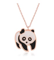 PANDA 925 AYAR GÜMÜŞ KOLYE