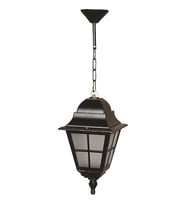 AVONNI BFE-68062-BSY-M1-OP Siyah Boyalı Dış Mekan Aydınlatma E27 Aluminyum Polikarbon Cam 18cm