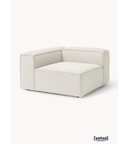 Most Mollis Köşe Modül Berjer Silinebilir 01 Beyaz Bukle Kumaş Yumuşak Sünger (EVİNİZE TESLİM)