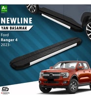 S-Dizayn Ford Ranger 4 NewLine Aluminyum Yan Basamak 203 Cm 2023 Üzeri A+ Kalite