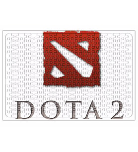 Dota 2 Logo Puzzle 240 Parça Yapboz