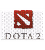 Dota 2 Logo Puzzle 240 Parça Yapboz
