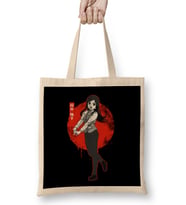 Touko Sakurai Red Moon Bez Çanta Uzun Saplı