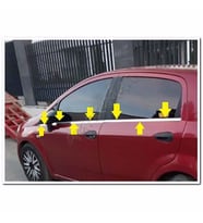 PUNTO CAM ÇİTASI KROM 6 PARÇA 2006 2007 2008 2009 2010 2011 2012 2013 2014 2015 2016 2017 2018 2019