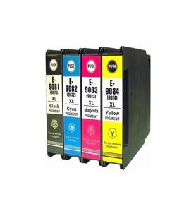 Photo Print® Workforce Pro WF-6590DWF Kartuş Takım Set (Siyah)