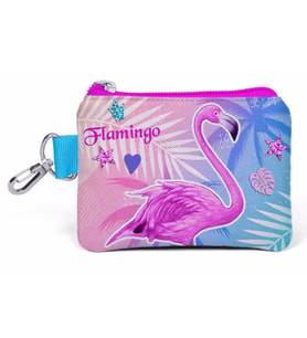 Coral High Flamingo Desenli Bozuk Para Çantası - Kız Çocuk