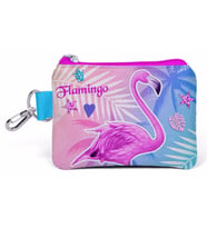 Coral High Flamingo Desenli Bozuk Para Çantası - Kız Çocuk
