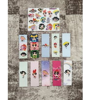 Powerpuff Girls Kitap Ayraç Ve Stickers Çıkartma Seti PYTKSTKRYRC50