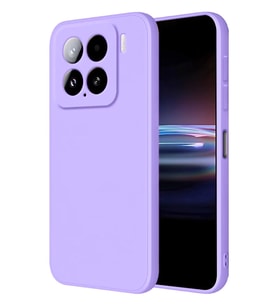 Newface Xiaomi Mi 15 Kılıf Nano içi Kadife Silikon - Lila