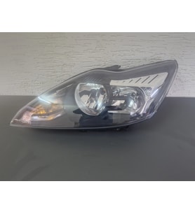 FORD FOCUS SOL ÖN FAR SİYAH KROM MOTORLU SIFIR 2008-2010