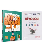 Benim Hocam 2023 AYT Biyoloji Video Destekli Konu Anlatımı ve Limit Soru Bankası Seti 2 Kitap
