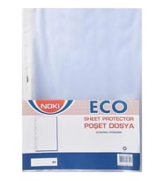 Noki A4 10'Lu Eco Delikli Plastik Poşet Dosya 4830-Eco
