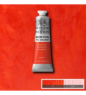 Winsor & Newton Winton Yağlı Boya 37 ml. 38 Scarlet Lake 