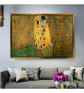 Altın Çerçeveli dekoratif tablo l790 (Gold)