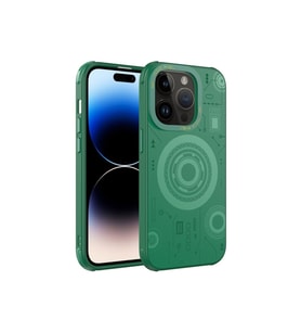 Apple iPhone 14 Pro Uyumlu Kılıf Zore Wireless Şarj Özellikli Desenli Hot Kapak