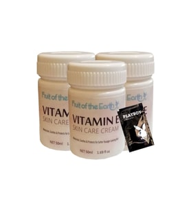Fruit Of The Earth Skin Care Cream Anti-Aging 3 Adet Yaşlanma Karşıtı Krem 50 ml + Jel Hediye