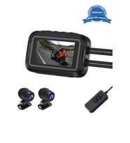 Motosiklet Kamerası Full Hd 1080p,150° Geniş Açı 3.0 Ekran Çift Ön-arka Kamera Wifi Destekli Gprs Özellikli